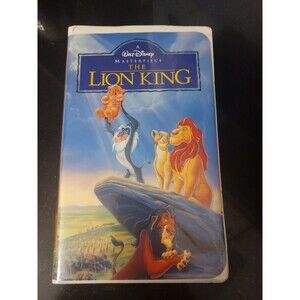 The Lion King (VHS, 1995) Masterpiece Collection VHS
